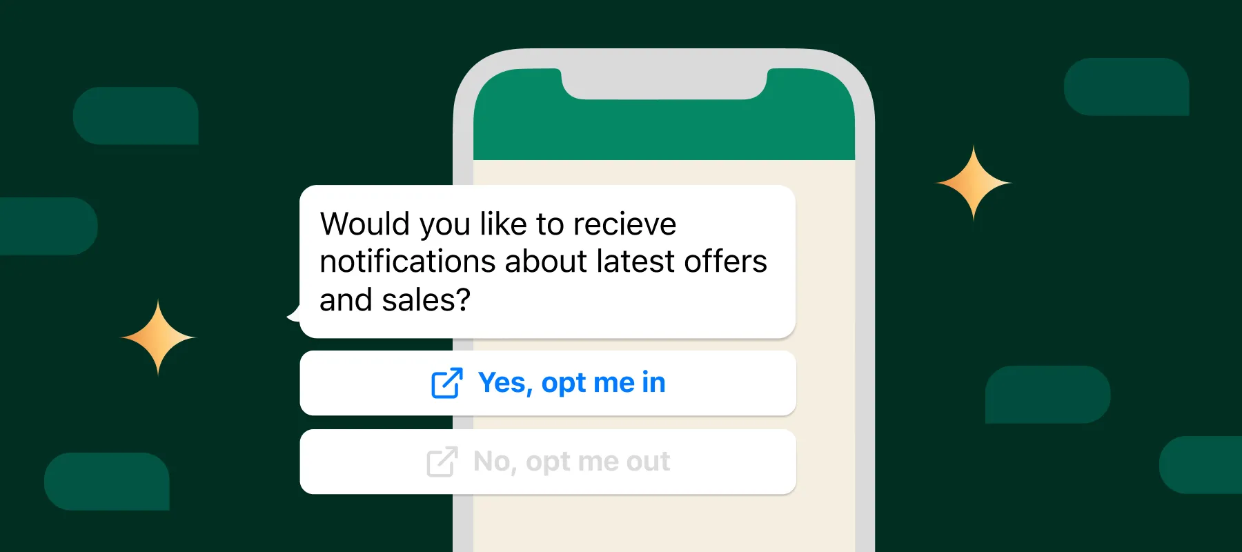 Opt-in, opt-out y botón SALIR en WhatsApp